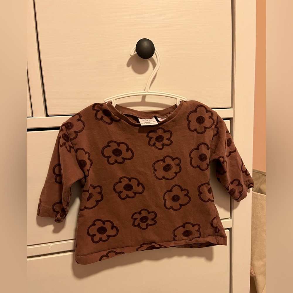 Zara long sleeve tee
